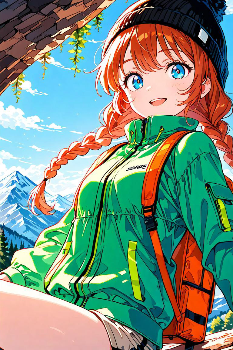 脱衣キャラ選択 / アウトドア少女 / Outdoor Girl