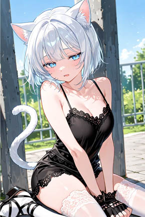 服を脱がされ、恥ずかしがる女の子 / 脱衣マインスイーパー